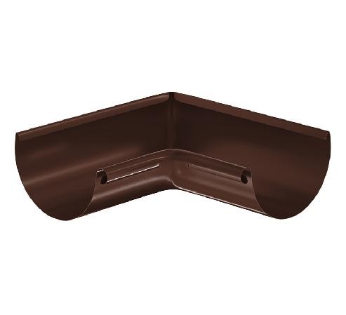 Водосток Aquasistem, система 150/100 - Угол желоба, внутренний 90° RAL 8017 Коричневый купить в Калаче-на-Дону