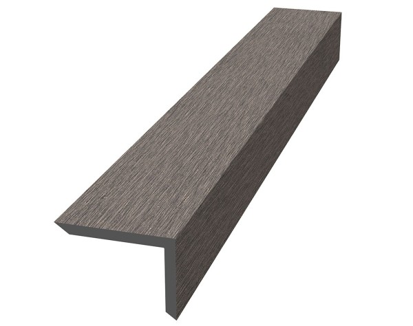 Уголок ДПК для террасной доски NauticPrime, 60x40x2900мм Венге купить в Калаче-на-Дону