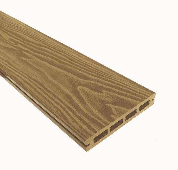 Террасная доска из ДПК Terrapol Смарт 3D Пустотелая с пазом Дуб Севилья купить в Калаче-на-Дону