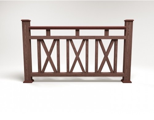 Ограждение из ДПК FG3 шоколад купить в Калаче-на-Дону