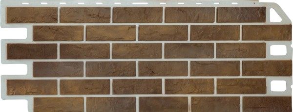 Фасадная панель Альта-Профиль Кирпич Рустикальный 02 купить в Калаче-на-Дону