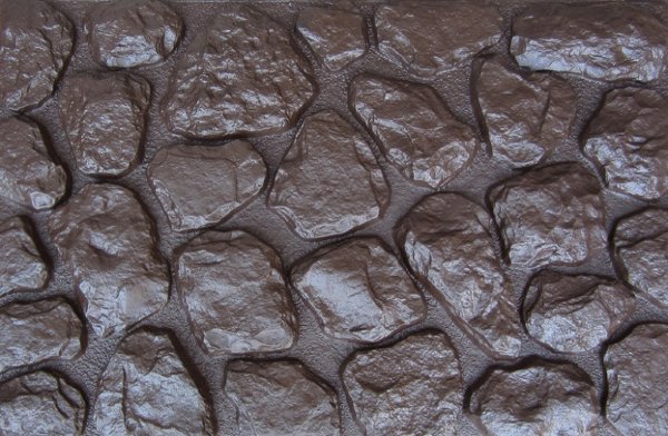 Фасадная панель Аэлит Камень мелкий Коричневый купить в Калаче-на-Дону