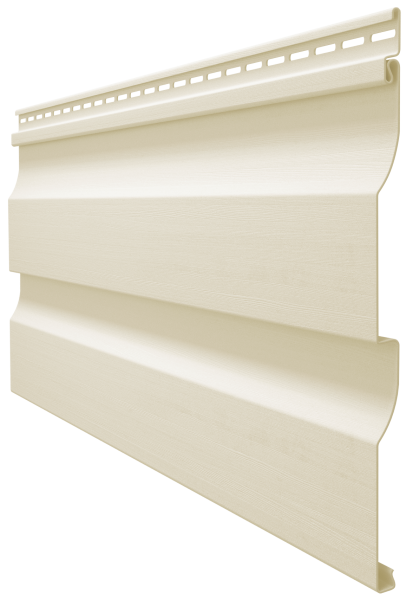 Виниловый сайдинг docke (дёке) - профиль D4,5D, сливки купить в Калаче-на-Дону