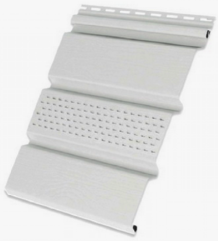 Софит с центральной перфорацией, белый купить в Калаче-на-Дону