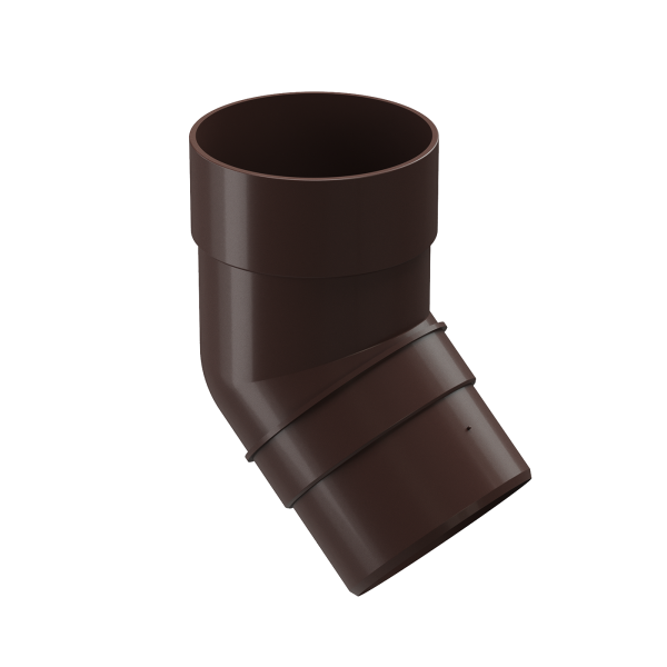 Колено 45˚ Docke Premium ПВХ - Шоколад купить в Калаче-на-Дону