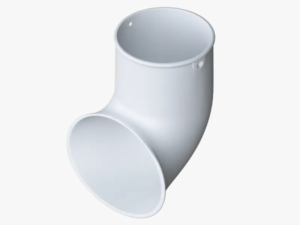 Водосток Альта-Профиль ПВХ – Слив трубы (белый) купить в Калаче-на-Дону