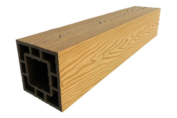 Столб опорный ДПК Deckart 125×125 Орех купить в Калаче-на-Дону