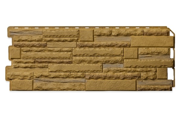 Фасадная панель Цокольный сайдинг Альта профиль Скалистый камень Альпы Комби купить в Калаче-на-Дону