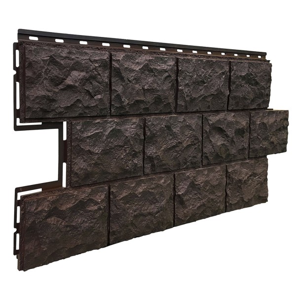 Фасайдинг Серия «Доломит» Тёмно Коричневый купить в Калаче-на-Дону