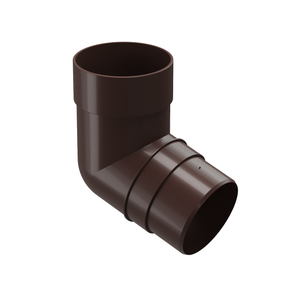 Колено 72˚ Docke Premium ПВХ - Шоколад купить в Калаче-на-Дону