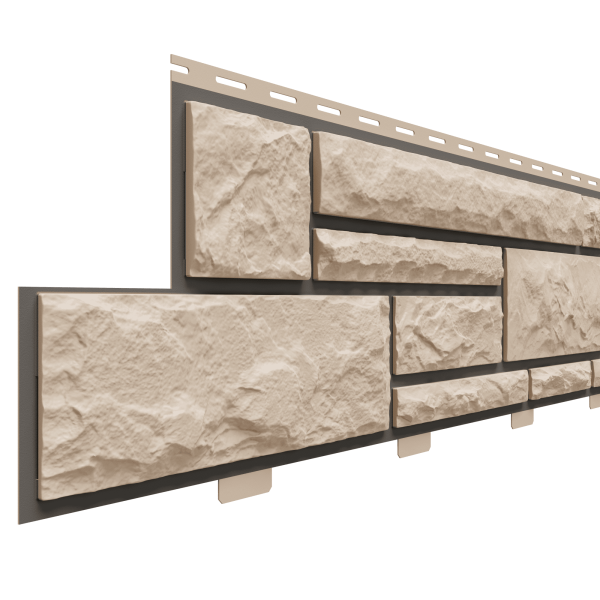 Фасадная панель Доломит, Брусчатка Доломит Орех (2м) купить в Калаче-на-Дону