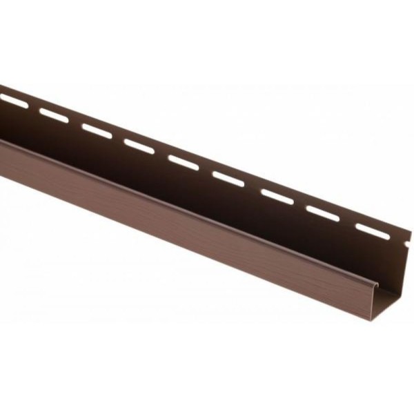 J-профиль Люкс Крашенный, T-15, ВН, Тёмный Орех купить в Калаче-на-Дону