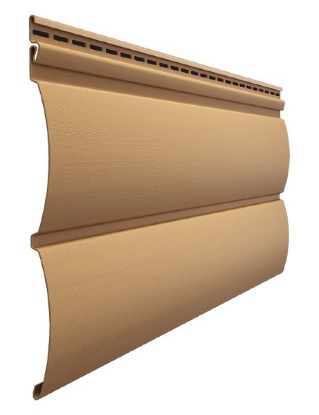 Виниловый сайдинг docke (дёке) - blockhaus D4,7T (под бревно), карамель купить в Калаче-на-Дону