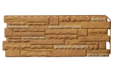 Фасадная панель Цокольный сайдинг Альта профиль Скалистый камень Памир Комби