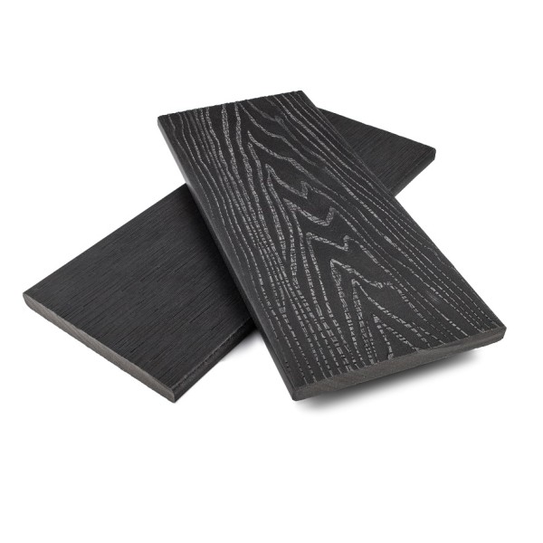 Заборная доска ДПК NanoWood Nature 3D полнотелая Антрацит купить в Калаче-на-Дону