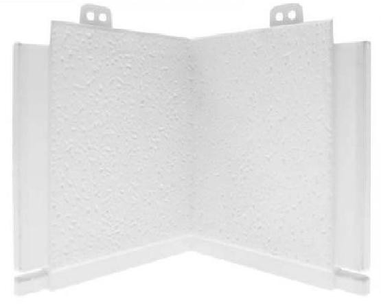 Угол добора Альта-профиль Альта Декор (отделочные элементы) Белоснежный купить в Калаче-на-Дону