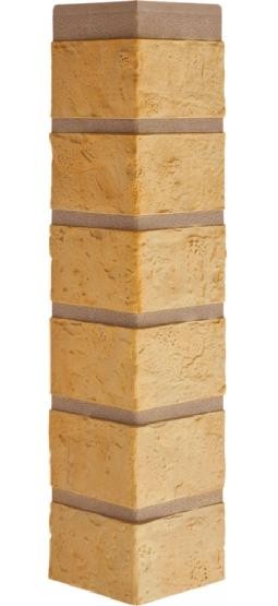 Наружный угол кирпич (желтый), 0,47 х 0,1м купить в Калаче-на-Дону