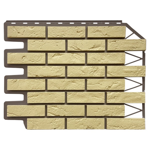 Фасадная панель FineBer, Кирпич Баварский, Песочный купить в Калаче-на-Дону