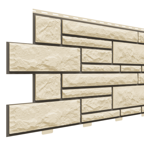 Фасадная панель Доломит, Брусчатка Доломит Бежевый (2м) купить в Калаче-на-Дону