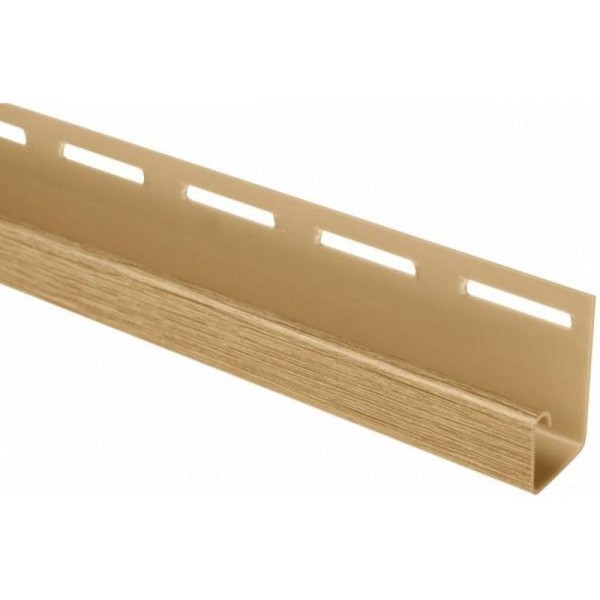 J-профиль Люкс Крашенный, К-15, ВН, Каштан купить в Калаче-на-Дону