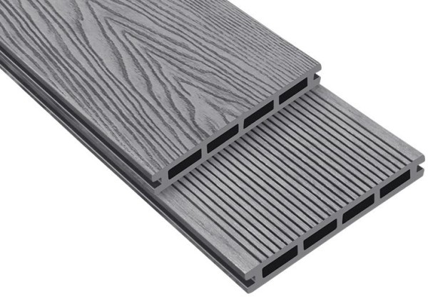 Террасная доска ДПК Outdoor 3D HAVANA/Вельвет серая купить в Калаче-на-Дону