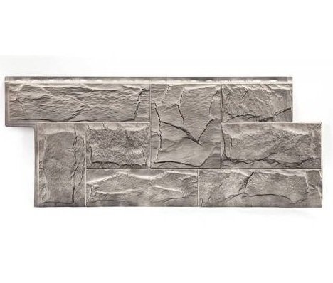 Фасадная панель T-Сайдинг-Гранит Леон ЭКО-2 Самшит купить в Калаче-на-Дону