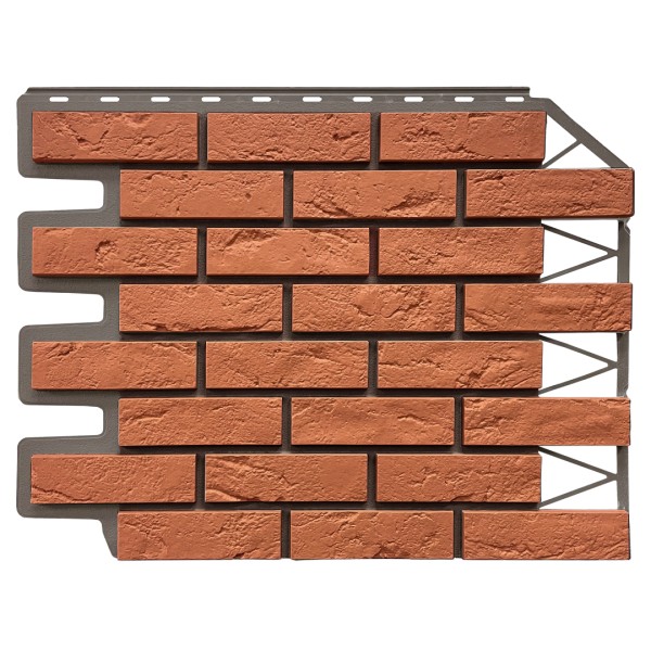 Фасадная панель FineBer, Кирпич Баварский, Терракотовый купить в Калаче-на-Дону