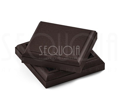 Комплект крышка/юбка для столба SEQUOIA BROWN купить в Калаче-на-Дону