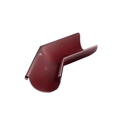 Водосток Grand Line 125x90 – Угол желоба наружный 135° RAL 3005