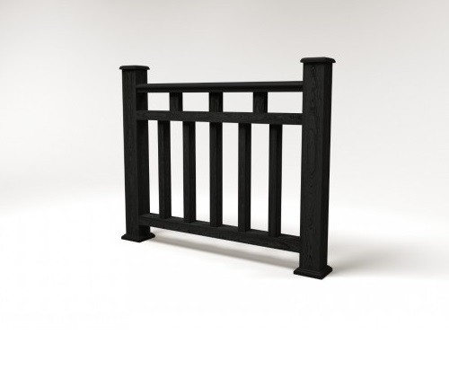 Ограждение из ДПК FG1 кварц купить в Калаче-на-Дону