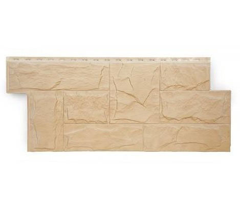 Фасадная панель T-Сайдинг-Гранит Леон ЭКО-2 Кедр купить в Калаче-на-Дону