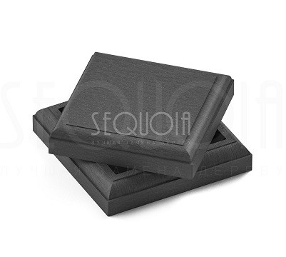 Комплект крышка/юбка для столба SEQUOIA GRAY купить в Калаче-на-Дону