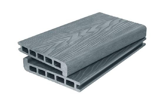 Ступень 3D GardenParkett фактура дерева Серый купить в Калаче-на-Дону