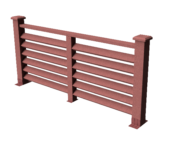 Ограждения декоративное ДПК GRINDERDECO Босфор мербау купить в Калаче-на-Дону