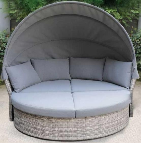 Диван-Трансформер AFINA плетеный из иск. ротанга AFM-325G Grey купить в Калаче-на-Дону