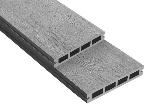 Террасная доска ДПК Outdoor 3D NEVADA/CALIFORNIA серая купить в Калаче-на-Дону