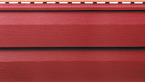 Виниловый сайдинг Канада плюс премиум, красный купить в Калаче-на-Дону