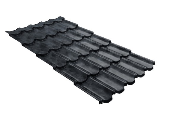 Металлочерепица квинта плюс с 3D резом 0,45 Safari Grey купить в Калаче-на-Дону