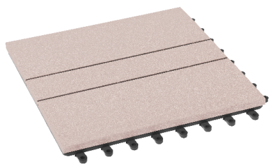 Модульный паркет ДПК GRINDERDECO Комфорт 1 Выбеленный дуб