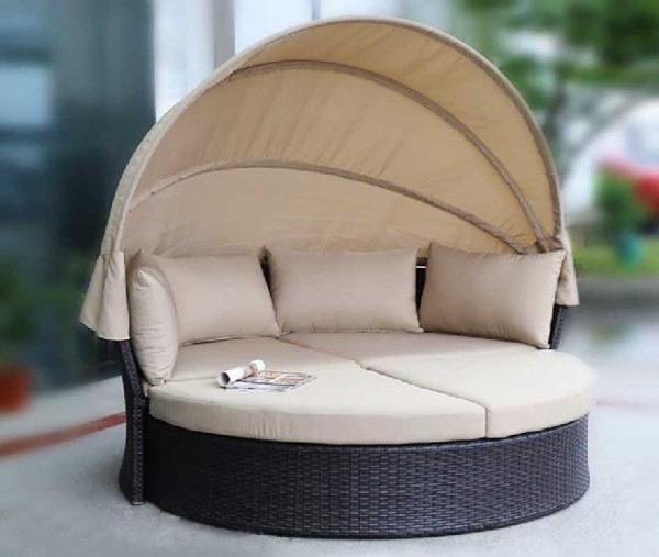 Диван-Трансформер AFINA плетеный из иск. ротанга AFM-325B Brown купить в Калаче-на-Дону