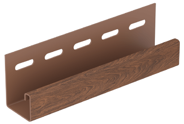 J-планка Софит PRO Тёмный орех купить в Калаче-на-Дону