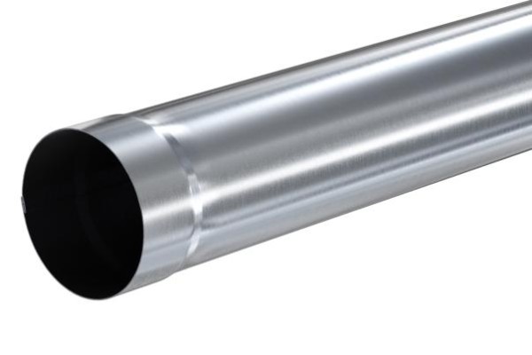 Водосток Aquasistem, Система 150/100 - Соединительная труба 1 метр оцинковка купить в Калаче-на-Дону