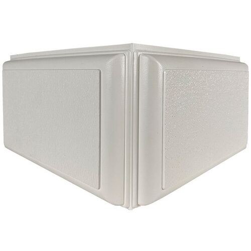 Угол Наружный к Фасадным Термопанелям Доломит Дагестанский Камень 235 мм Белый купить в Калаче-на-Дону