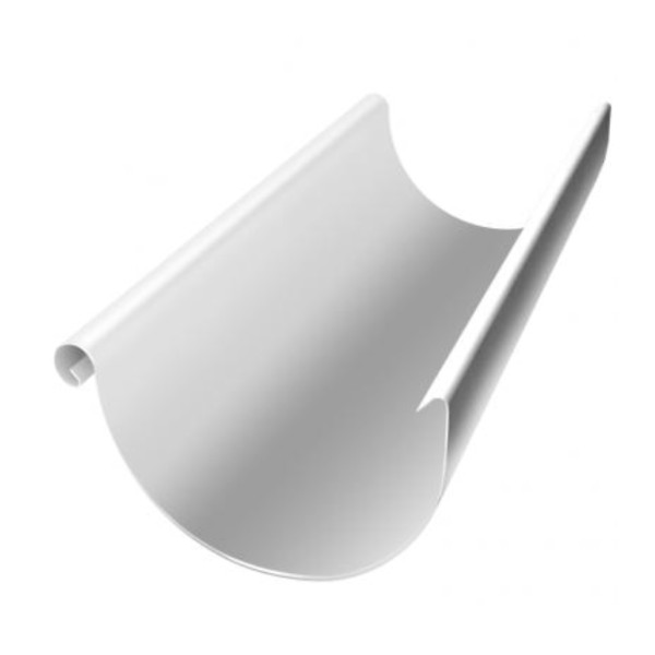 Водосток Grand Line 150x100 – Желоб 3м RAL 9003 купить в Калаче-на-Дону