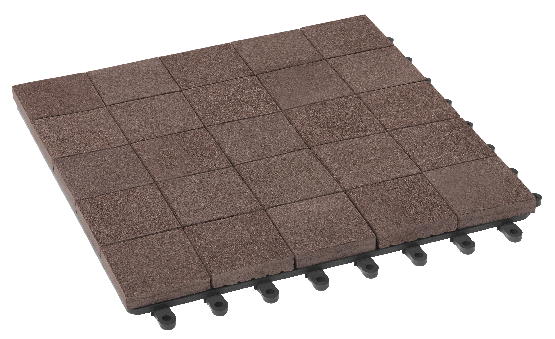 Модульный паркет ДПК GRINDERDECO Мозаика 13 Шоколад купить в Калаче-на-Дону