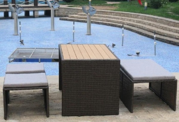 Диван-Трансформер AFINA плетеный из иск. ротанга S330A-W63 Brown купить в Калаче-на-Дону