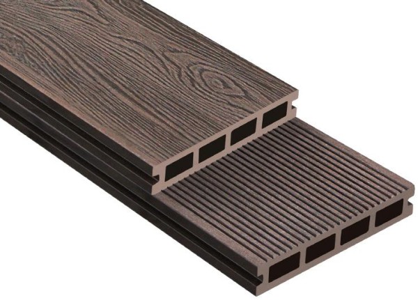 Террасная доска ДПК Outdoor 3D NEVADA/Вельвет коричневая микс купить в Калаче-на-Дону