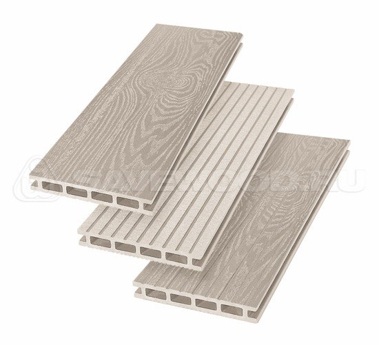 Террасная доска из ДПК SW Carpinus (T) — двухсторонняя бежевый купить в Калаче-на-Дону