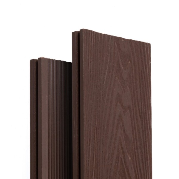 Террасная доска Ecodecking Экстра 3D полнотелая Графит купить в Калаче-на-Дону