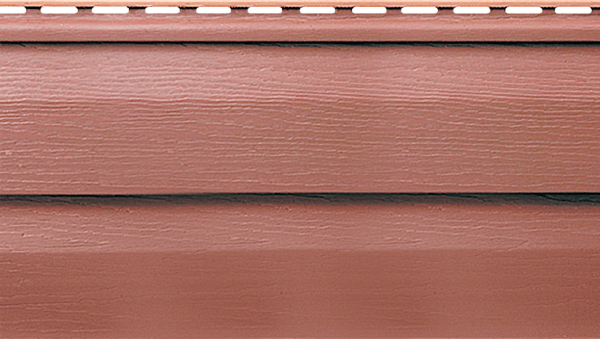 Виниловый сайдинг Канада плюс премиум, красно-коричневый купить в Калаче-на-Дону
